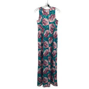 Honey & Lace Womens Floral Maxi Sleeveless Multicolor Size Medium
